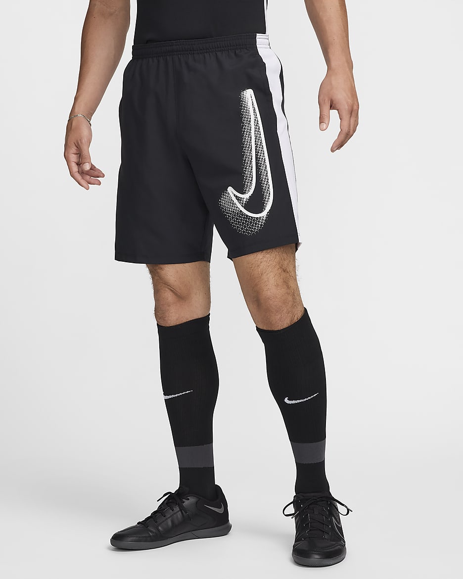 Nike soccer shorts black best sale